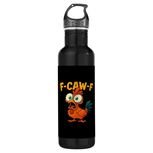 Botella De Agua F-Caw-F Chicken Essential Creative Casual (Anverso)