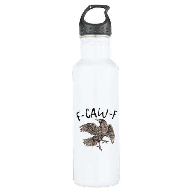 Botella De Agua F-Caw-F Classic Aesthetic Casual (Anverso)