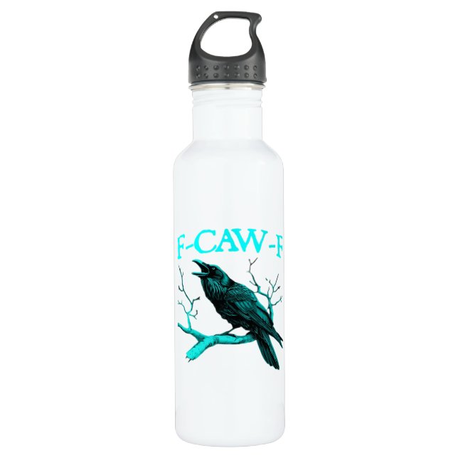 Botella De Agua F-Caw-F Classic Funny Trendy (Anverso)