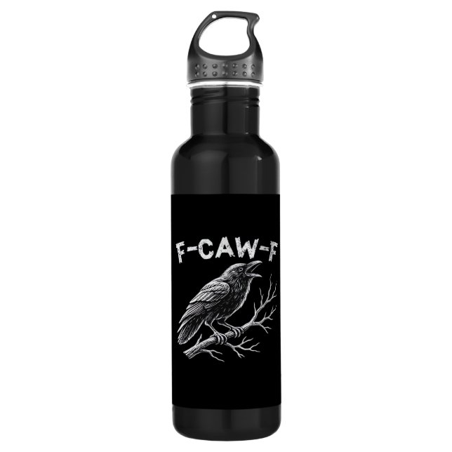 Botella De Agua F-Caw-F Classic Retro Style (Anverso)