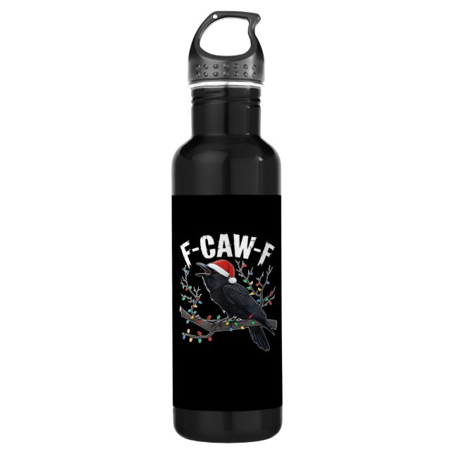 Botella De Agua F-Caw-F Funny Trendy (Anverso)