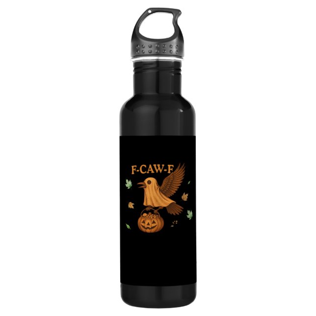 Botella De Agua F-Caw-F Halloween Retro Classic (Anverso)