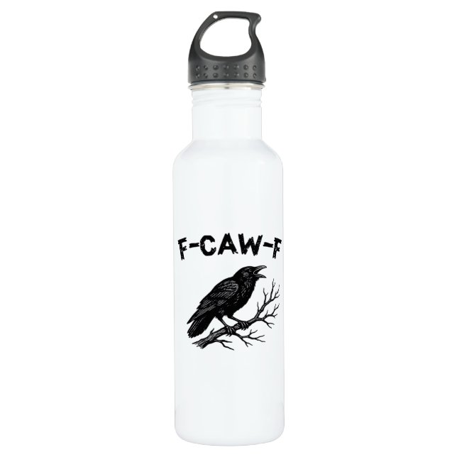 Botella De Agua F-Caw-F Minimal Clean (Anverso)
