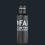 Botella De Agua FAA Federal Aviation Authority Shirt Funny Conserv<br><div class="desc">FAA Federal Aviation Authority Shirt Funny Conservative Gift</div>
