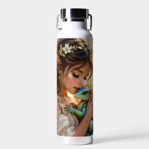 Botella De Agua Fairy y Dragón Místico 