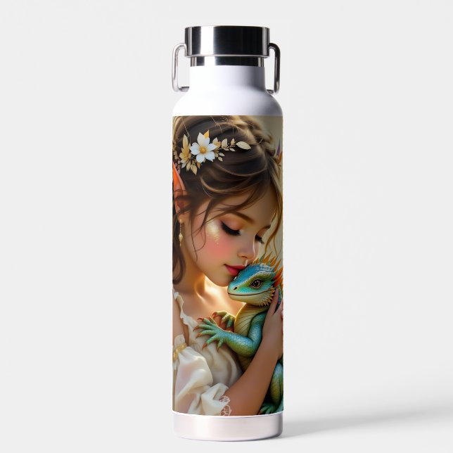 Botella De Agua Fairy y Dragón Místico  (Delantero)