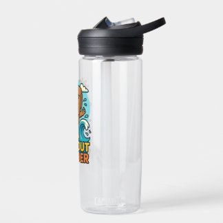 Botella De Agua Fallo en la cicatriz de la Wipeout Moai Chibi