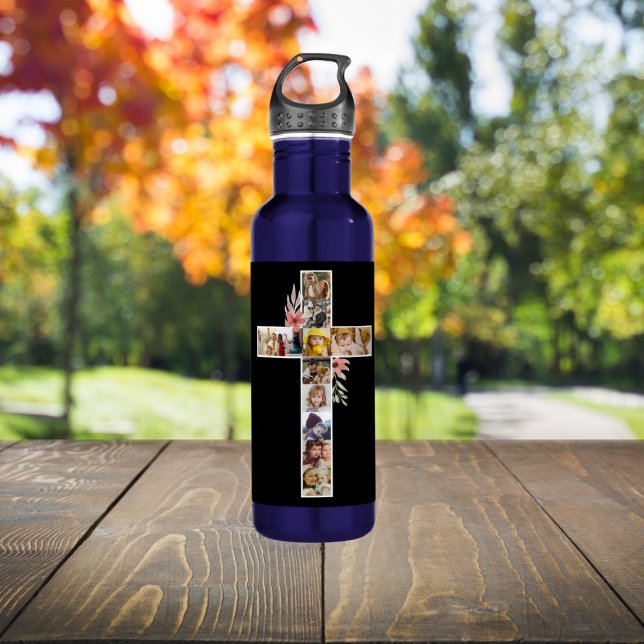 Botella De Agua Familia Jesús Cruz Iglesia Cristiana (Subido por el creador)