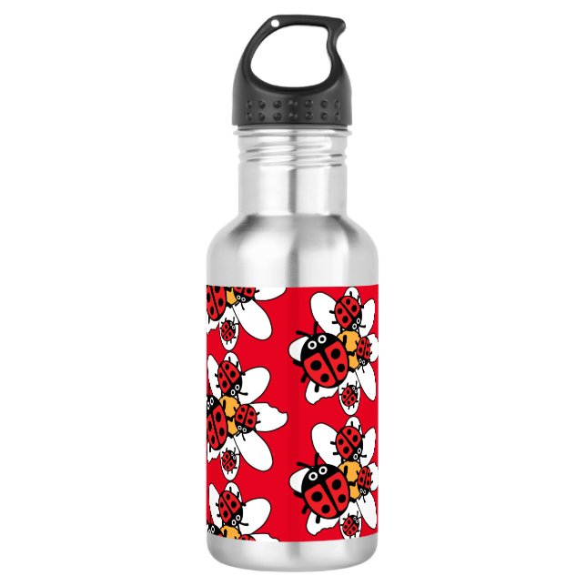 Botella De Agua familia ladybird y Ladybug (Anverso)