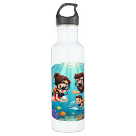 Botella De Agua Family Scuba Diving Adventure