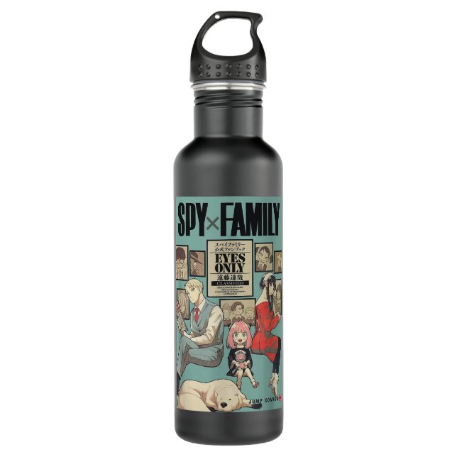 Botella De Agua Family X Spy Art  (Anverso)