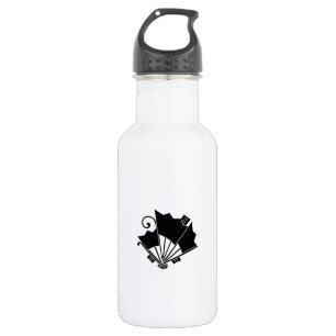Botella De Agua Fanáticos en forma de mariposa (Ohgi cho)