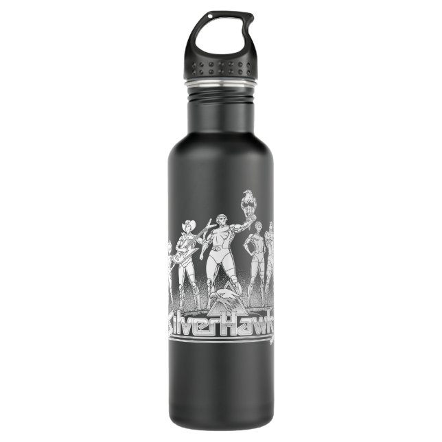 Botella De Agua Fans clásicos Regalos gráficos rápidos Guay (Anverso)