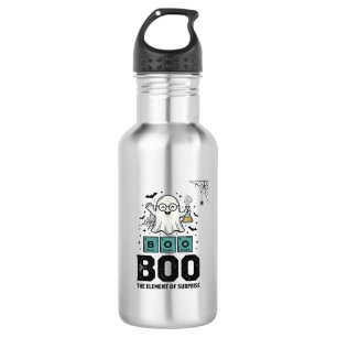 Botella De Agua Fantasma de Halloween Ciencia Divertida Vintage_1