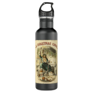 Botella De Agua Fantasma de la Navidad Presente Scrooge