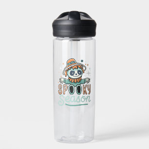 Botella De Agua fantasma divertido con sombreros, temporada espelu