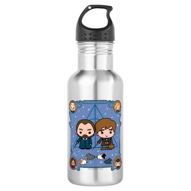 BOTELLA DE AGUA FANTÁSTICAS BROMAS: LOS DELITOS DE GRINDELWALD™ (Anverso)