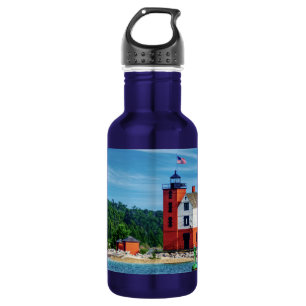Botella De Agua Faro de la isla redonda