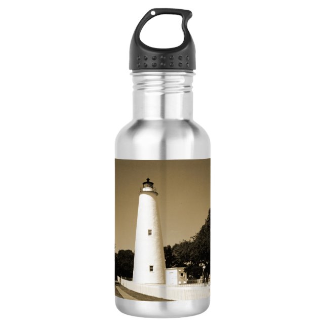 Botella De Agua Faro de Ocracoke (Anverso)