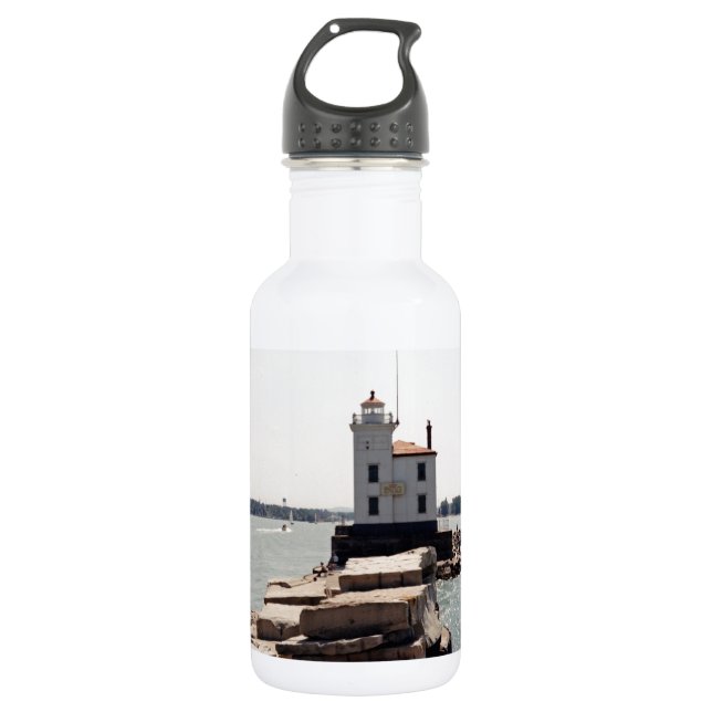 Botella De Agua Faro del Lago Erie (Anverso)