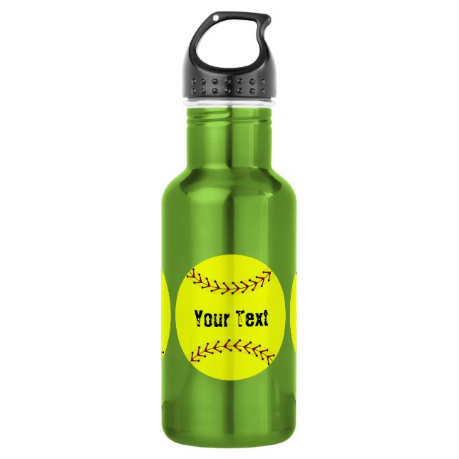 Botella De Agua Fastpitch Sofball Sports (Anverso)