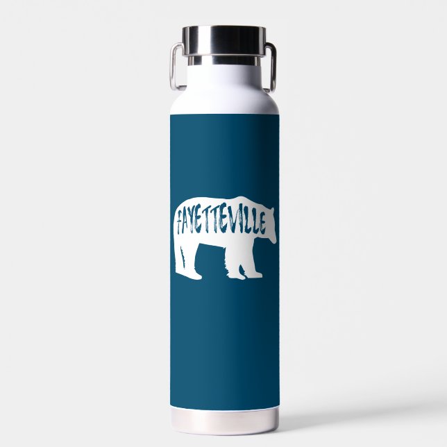 Botella De Agua Fayetteville Arkansas Bear (Delantero)
