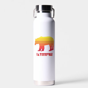 Botella De Agua Fayetteville Arkansas Rainbow Bear