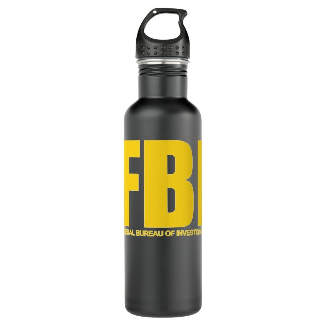 Botella De Agua FBI, Federal Bureau of Investigation Classic Sweat (Anverso)