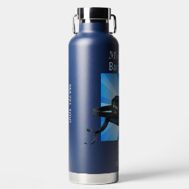 Botella De Agua ¡Feliz Bar Mitzvah 20XX Tefillin Mazel Tov!