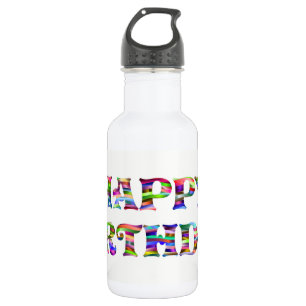 Botella De Agua Feliz cumpleaños