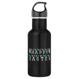 Botella De Agua Feliz Deseos de Pascua - Divertido Conejito Pascua