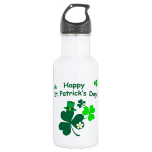 Botella De Agua Feliz Día de San Patricio