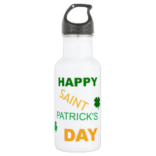 Botella De Agua Feliz Día de San Patricio