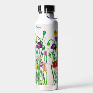 Botella De Agua Feliz Discoteca salvaje con nombre