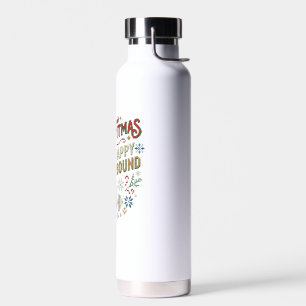 Botella De Agua Feliz Fitmas y un feliz año nuevo Repbound Suéter
