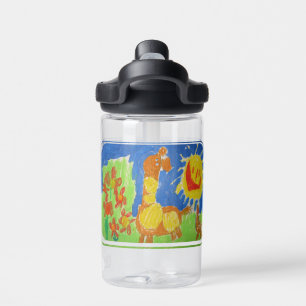 Botella De Agua Feliz Giraffe