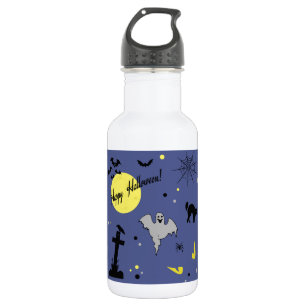 Botella De Agua Feliz Halloween