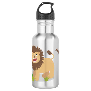 Botella De Agua Feliz ilustracion personalizado ruidoso