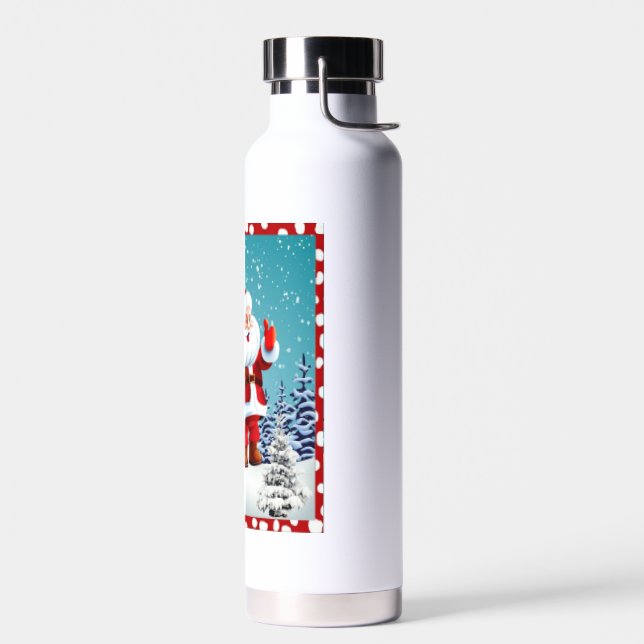 Botella De Agua Feliz Navidad (Izquierdo)