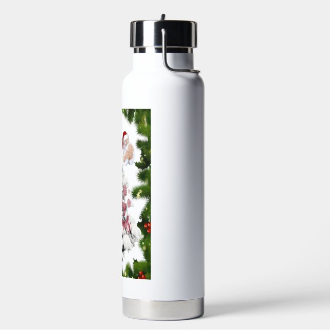Botella De Agua Feliz Navidad (Izquierda)