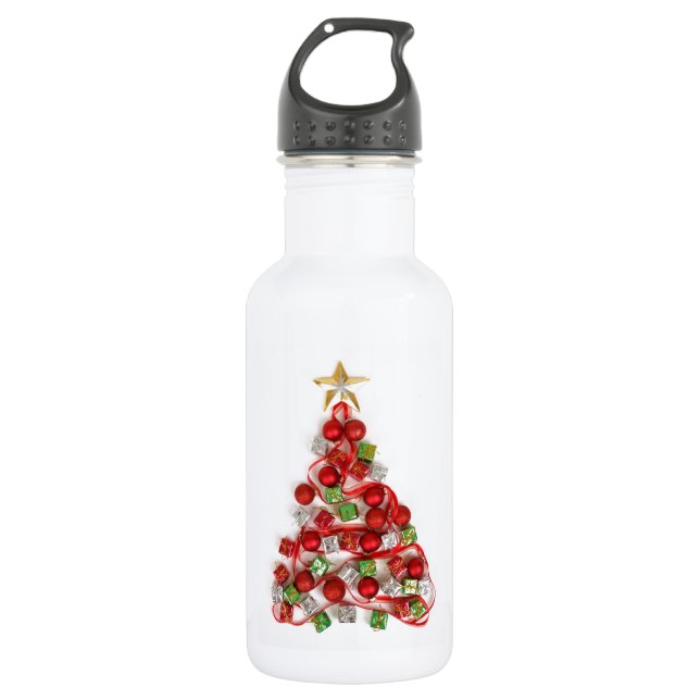 Botella De Agua Feliz Navidad (Anverso)