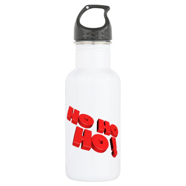 Botella De Agua Feliz Navidad (Anverso)