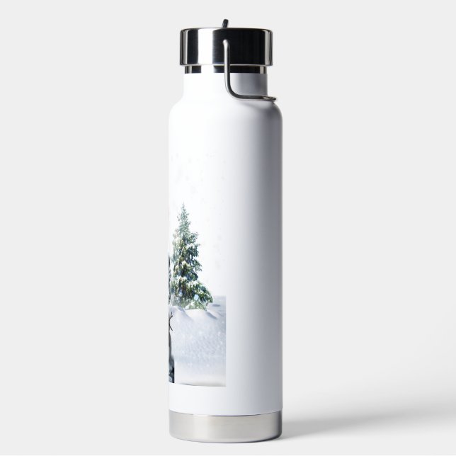 Botella De Agua Feliz Navidad (Izquierda)