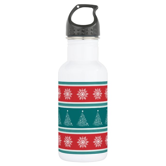 Botella De Agua Feliz Navidad (Anverso)