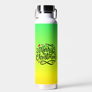 Botella De Agua Feliz Navidad-61039