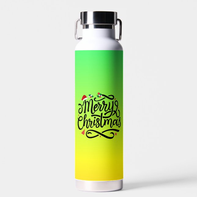 Botella De Agua Feliz Navidad-61039 (Delantero)
