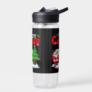 Botella De Agua Feliz Navidad Campista Santa Campista Camión de Ca