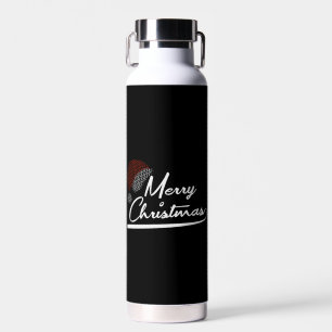 Botella De Agua Feliz Navidad Navidad regalo de Papá Noel