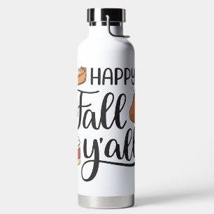 Botella De Agua Feliz otoño