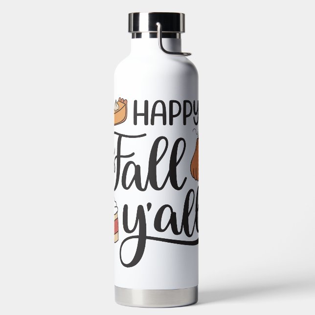 Botella De Agua Feliz otoño (Izquierda)